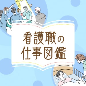 看護職の仕事図鑑のイメージ