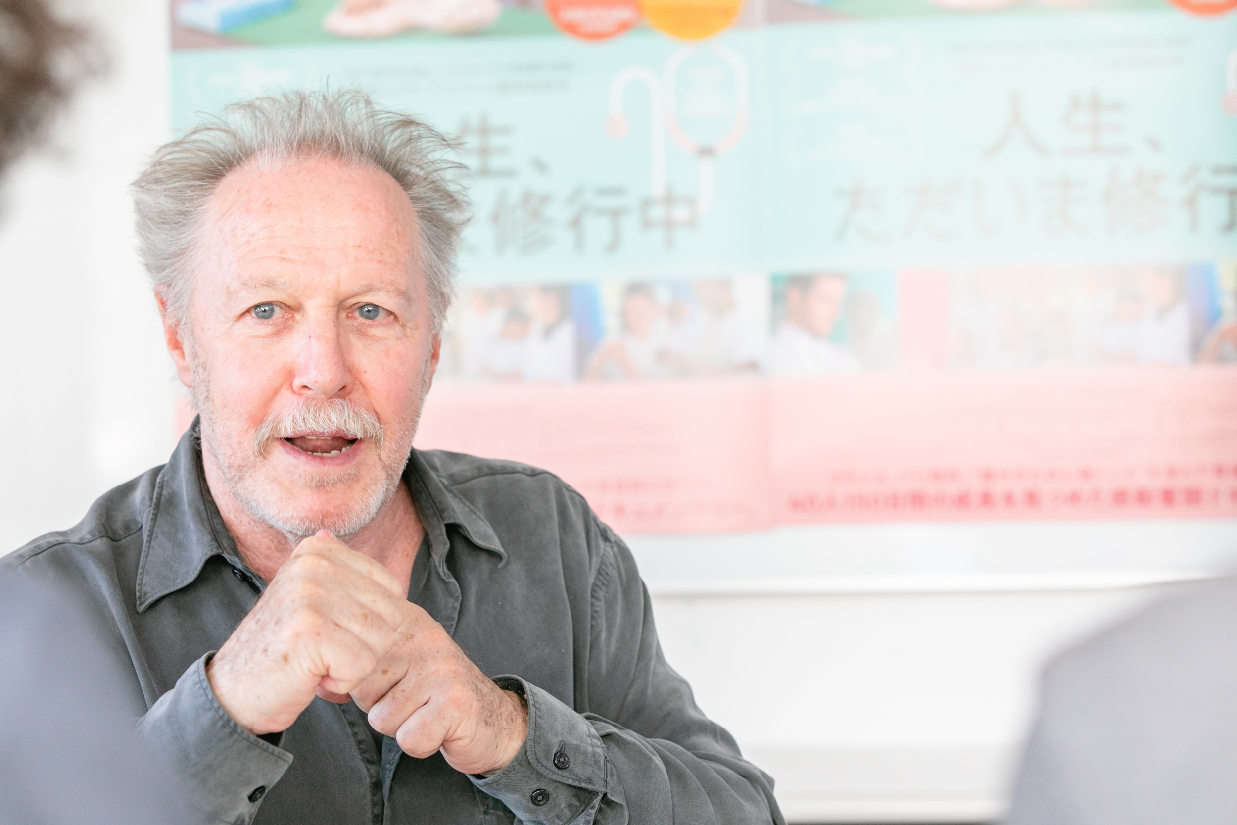 力強く語るニコラ監督