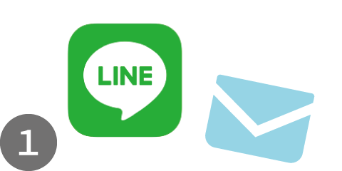 LINEとメール